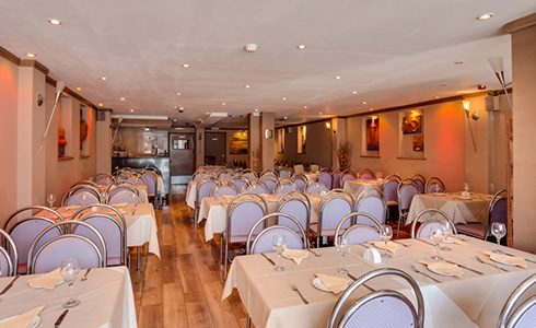 Mugal Loughborough restaurant interior